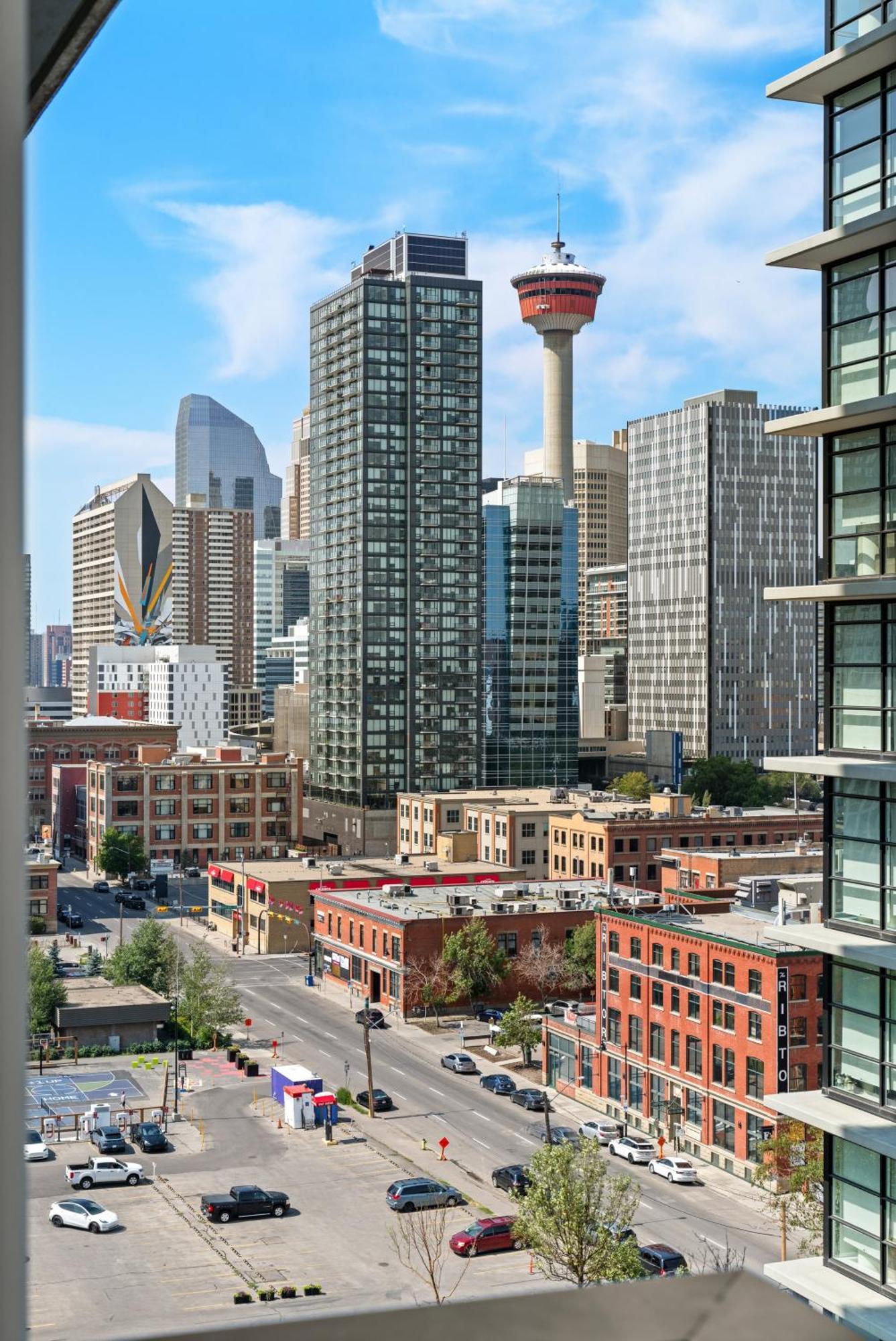 Modern Suite Calgary Downtown 5 Min Walk Stampede Luaran gambar