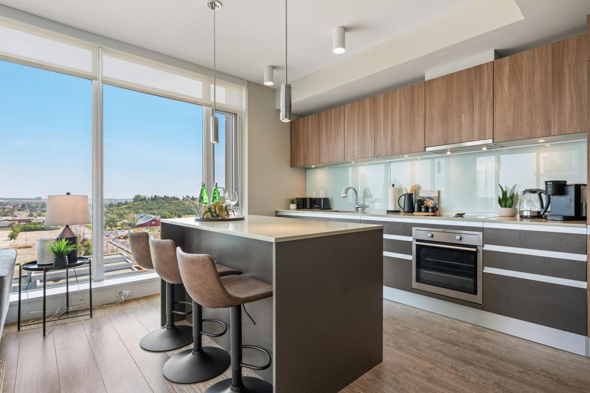 Modern Suite Calgary Downtown 5 Min Walk Stampede Luaran gambar